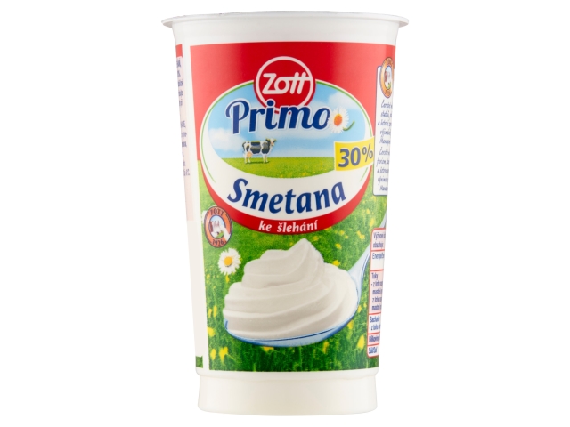 Zott Primo Smetana ke šlehání 30% 200g