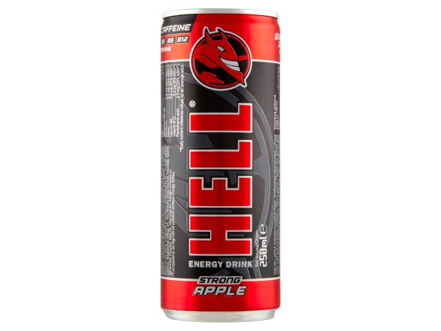 Hell Apple Strong energetický nápoj 250ml