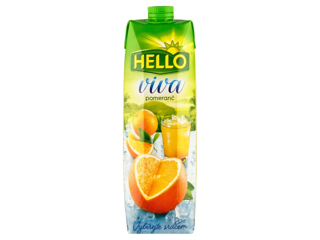 Hello Viva pomeranč 1l