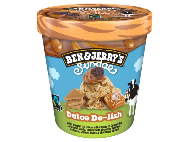 Ben & Jerry's Dulce De-lish Sundae 427ml
