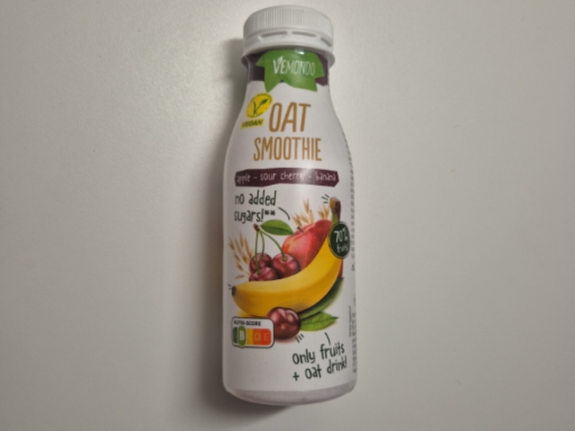Vemondo Oat Smoothie  apple-sour cherry-banana