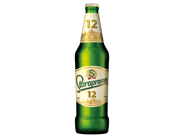 Staropramen 12 pivo ležák světlý 0,5l