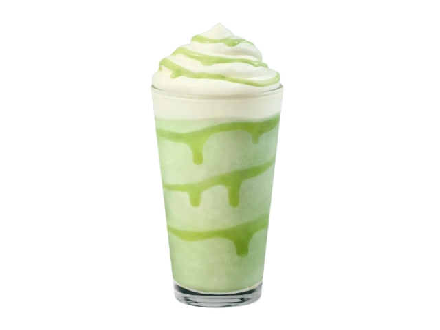Sour Apple Frappuccino Venti - Starbucks