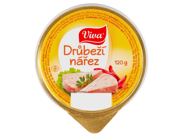 Viva Drůbeží nářez 120g