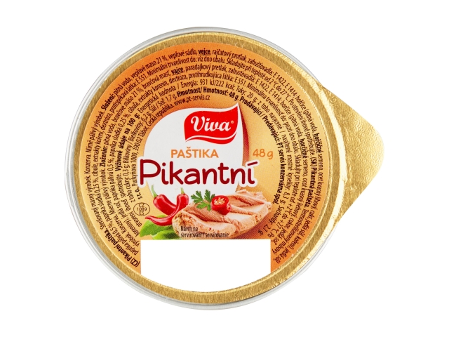 Viva Pikantní paštika 48g