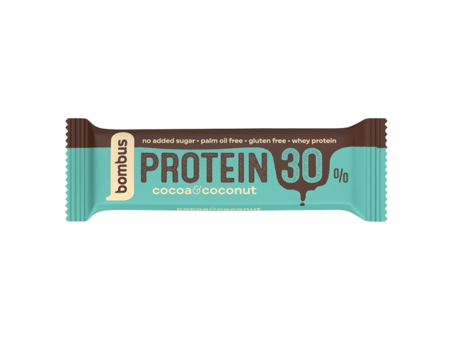 Bombus Protein 30% cocoa & coconut 50g