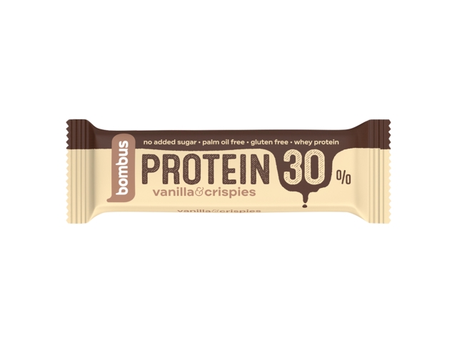 Bombus Protein 30% vanilla & crispies 50g