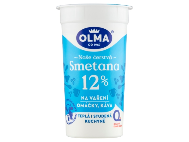 Olma Smetana na vaření 12 % 200g