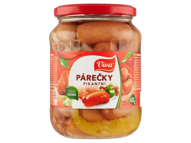 Viva Párečky pikantní 670g