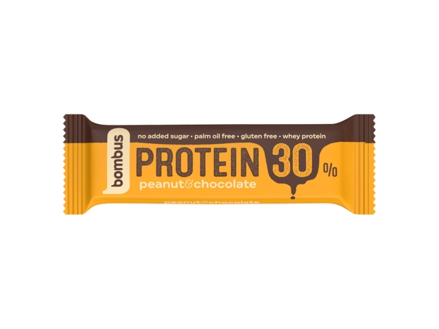 Bombus Protein 30% peanut & chocolate 50g
