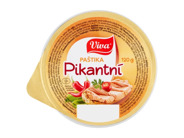 Viva Paštika pikantní 120g