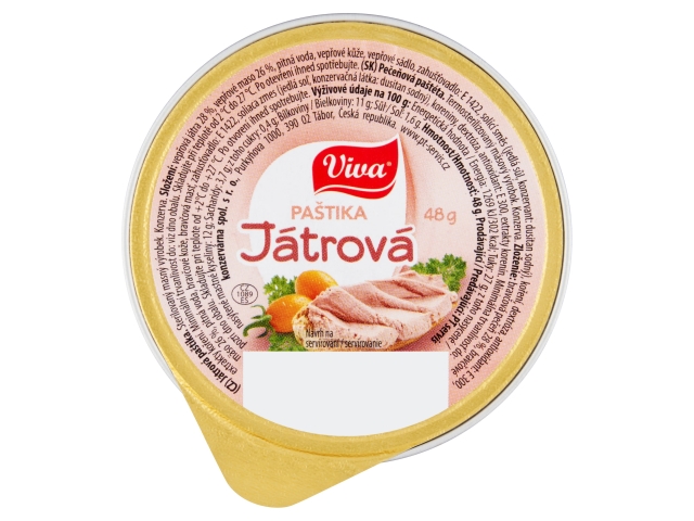 Viva Játrová paštika 48g