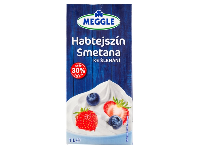 Meggle Smetana ke šlehání 30% tuku 1l