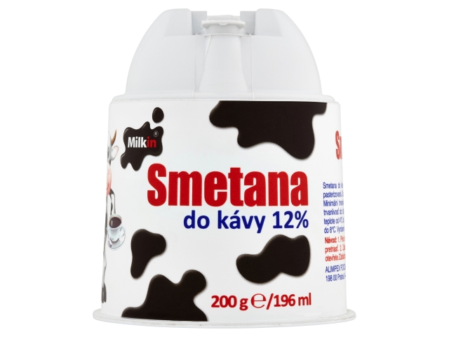 Milkin Smetana do kávy 12% 196ml