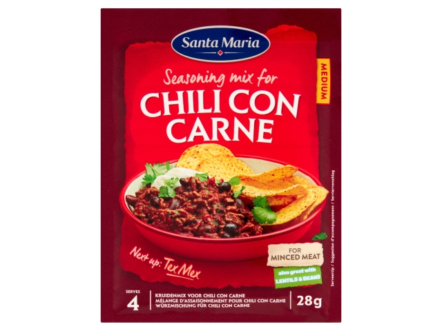 Santa Maria Chilli Con Carne kořenící přípravek sypký 28g